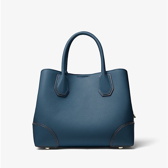 Mercer Gallery Medium Pebbled Leather Satchel - Picture 2 of 10